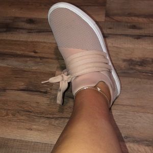 Baby Pink Sneakers